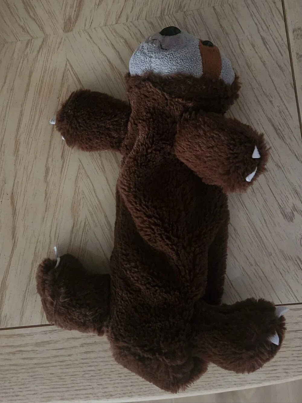 Brown Plush Otter Pencil Case Zipper Pouch